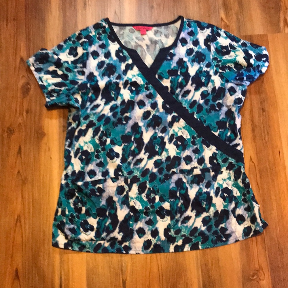 Large scrub top